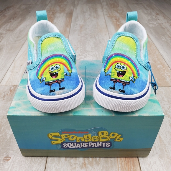 Vans X SpongeBob Slip On Velcro Imaginaaat… - Picture 13 of 13